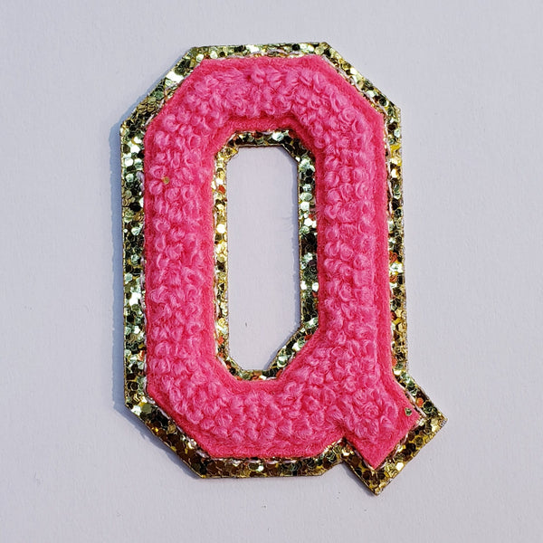 Hot Pink Letters - Q