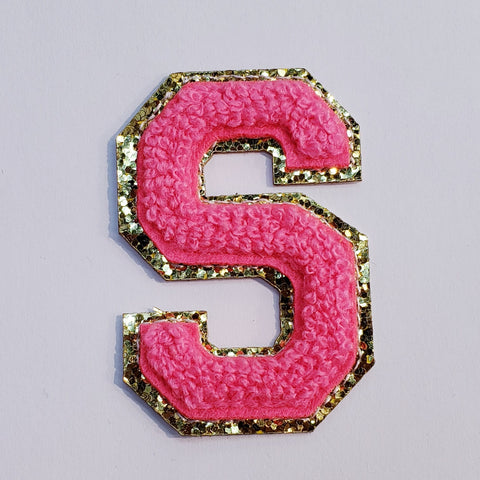 Hot Pink Letters - S