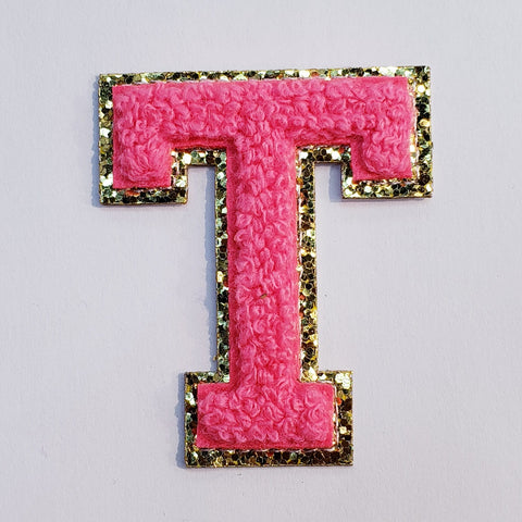 Hot Pink Letters - T