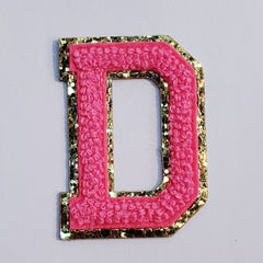 Hot Pink Letters - D