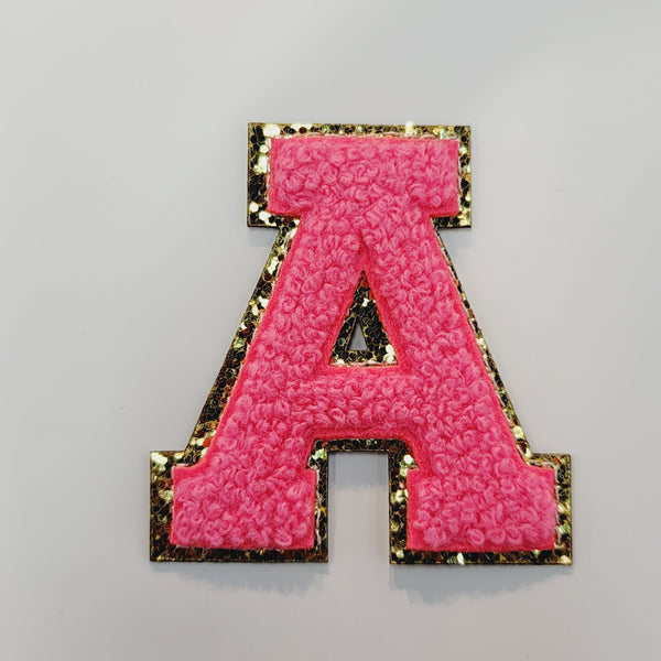 Hot Pink Letters - A