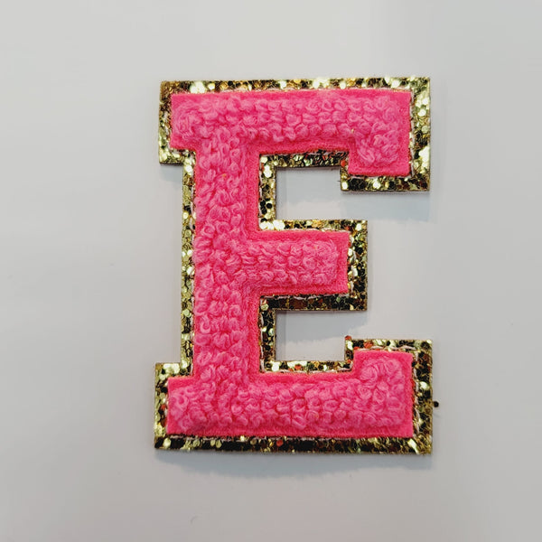 Hot Pink Letters - E