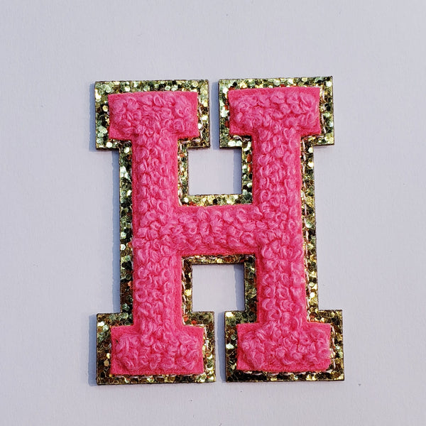 Hot Pink Letters - H