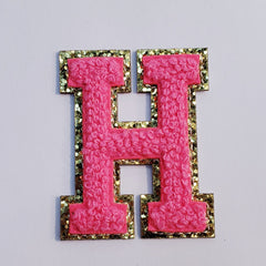 Hot Pink Letters - H