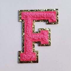 Hot Pink Letters - F