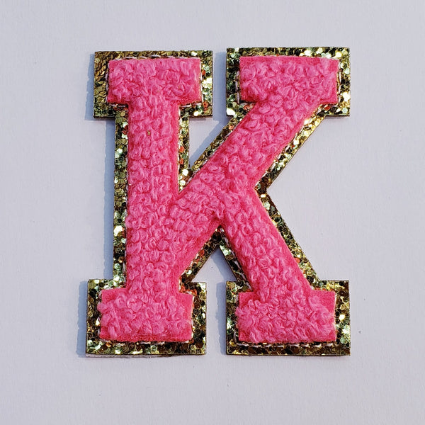 Hot Pink Letters - K