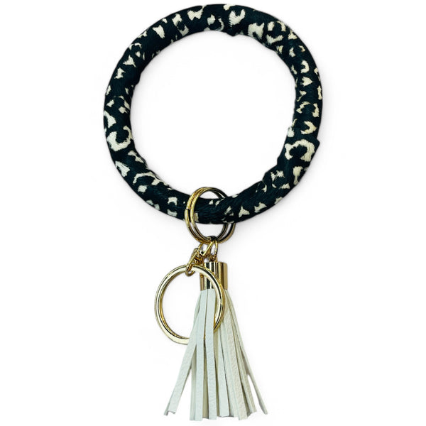 Printed Leather Keyrings