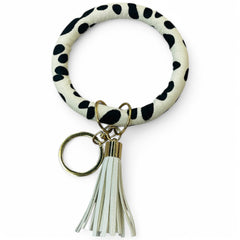 Printed Leather Keyrings