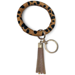 Printed Leather Keyrings
