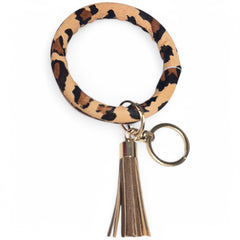 Printed Leather Keyrings