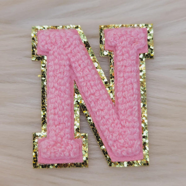 Soft Pink Letters - N