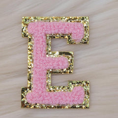 Soft Pink Letters - E