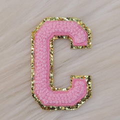 Soft Pink Letters - C