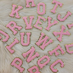 Soft Pink Letters