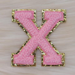 Soft Pink Letters - X