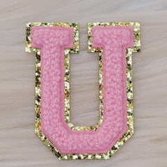 Soft Pink Letters - U