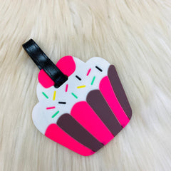 Cupcake Luggage Tags