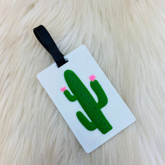 Cactus Luggage Tags