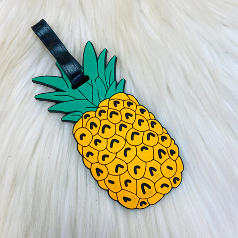 Pineapple Luggage Tags - Pineapple 1