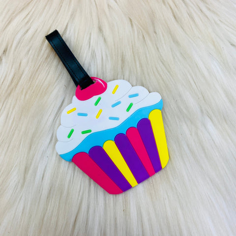 Cupcake Luggage Tags