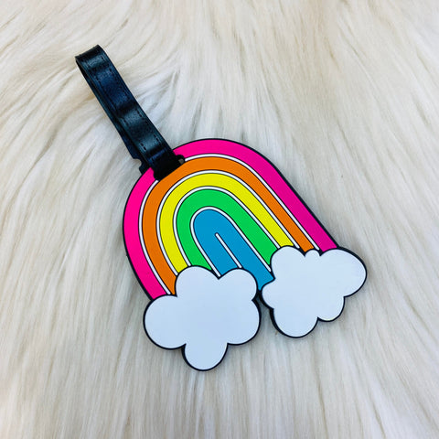 Rainbow Luggage Tag