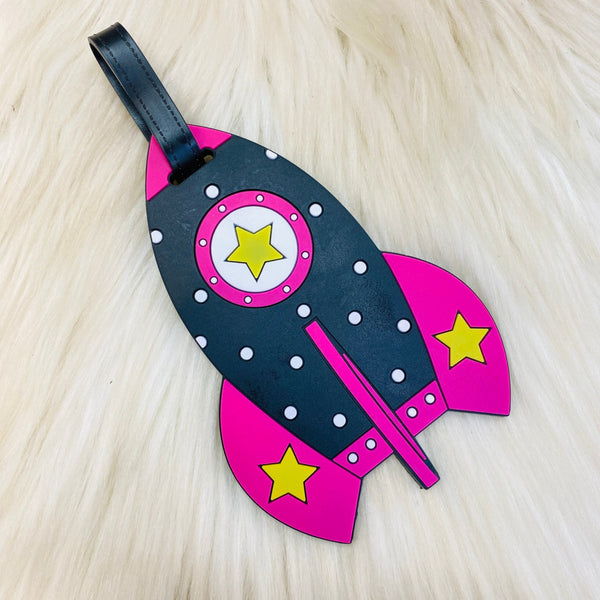 Airplane Luggage Tags - Rocket