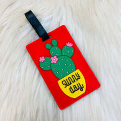 Cactus Luggage Tags