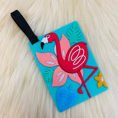 Flamingo Luggage Tags