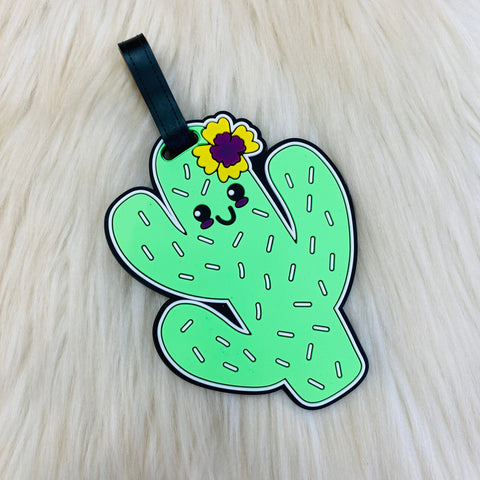 Cactus Luggage Tags