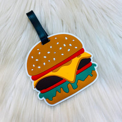 Burger Luggage Tag