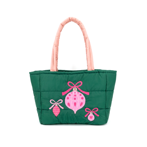 Holiday Ornament Tote Bag