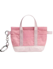 Canvas Mini Accessories Bag With Wristlet