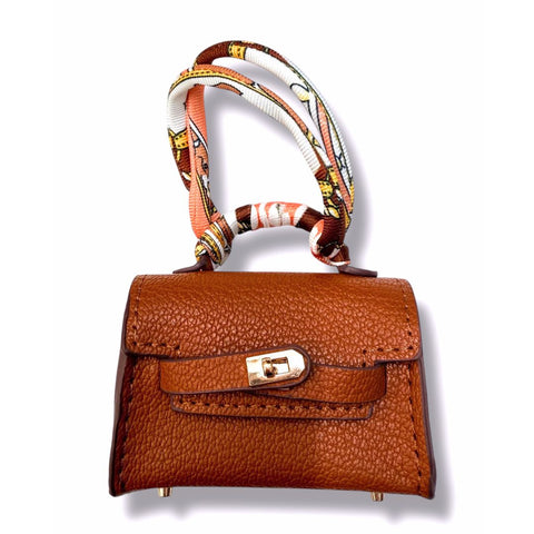 Leather Mini Accessories Bag