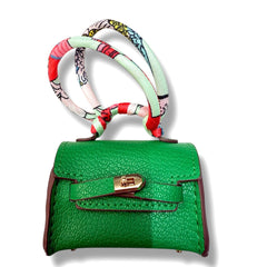 Leather Mini Accessories Bag