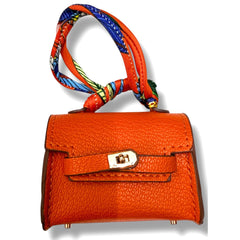 Leather Mini Accessories Bag