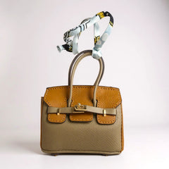 Mini Two-Tone Accessories Bag