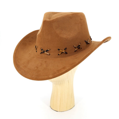 Western Cross-Stitch Cowboy Hat