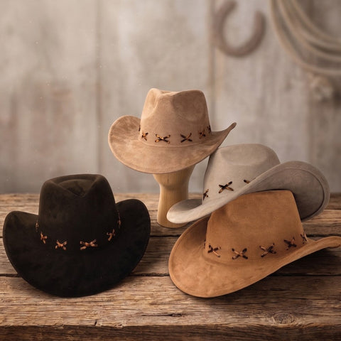 Western Cross-Stitch Cowboy Hat