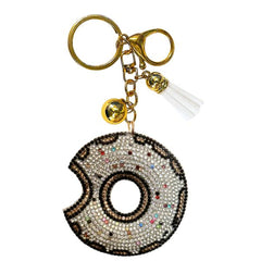 Dessert Crystal Bling Keychains