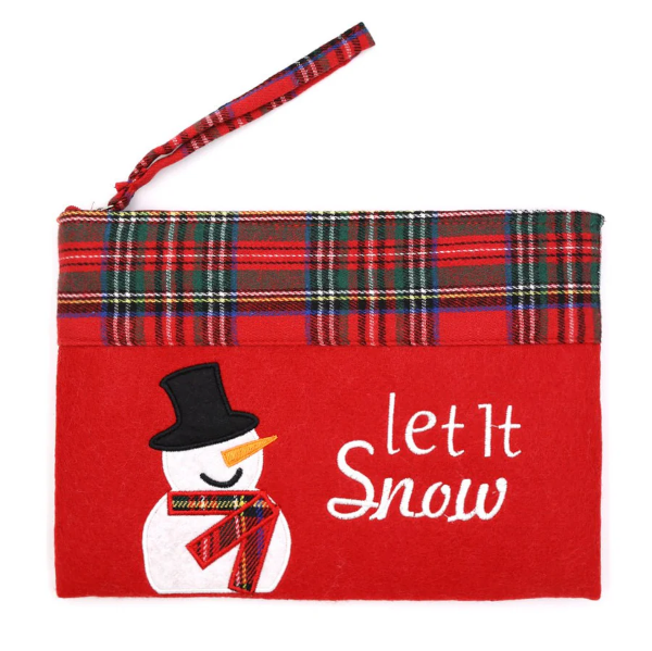 Christmas Pouch/Wristlet