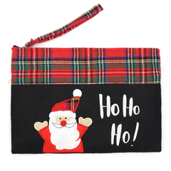 Christmas Pouch/Wristlet