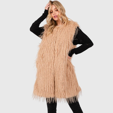 Faux Fur Vest