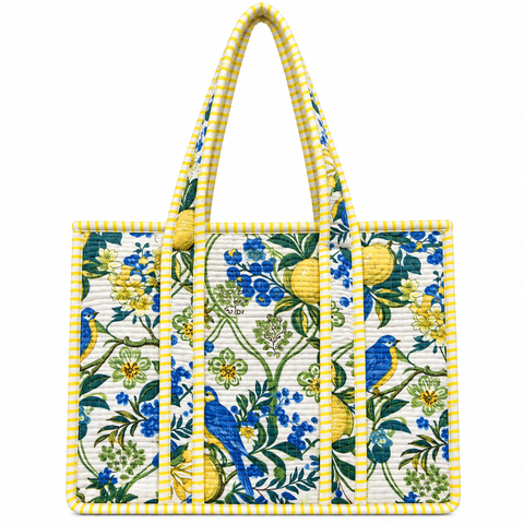 Amalfi Garden Quilted Bag Print