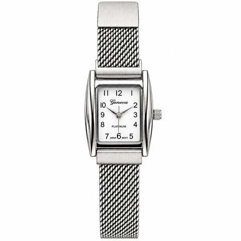 Magnetic Mesh Rectangle Watch