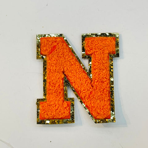 Orange Letters - N