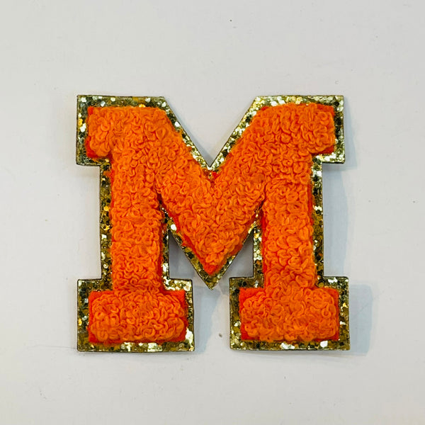 Orange Letters - M