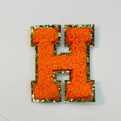 Orange Letters - H