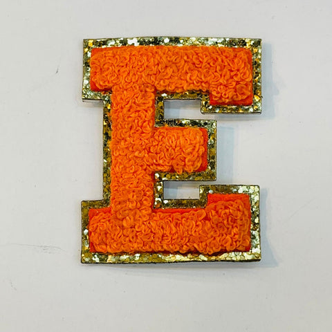 Orange Letters - E