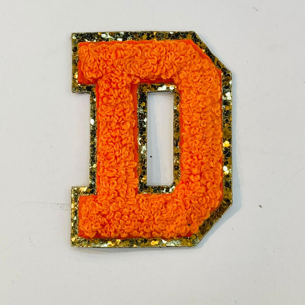 Orange Letters - D