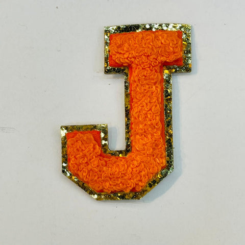 Orange Letters - J